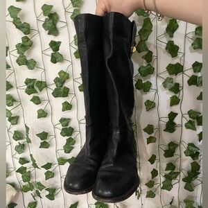 marc by marc jacobs vintage black leather boots